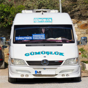 Gümüşlük - Turgutreis dolmuş saatleri