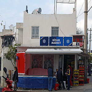 Bodrum, Gümüşlük; Nizam Market