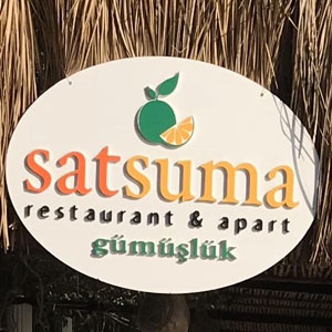 Satsuma restoran, Satsuma restaurant, Gümüşlük