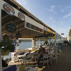Zeytin Cafe; Gümüşlük