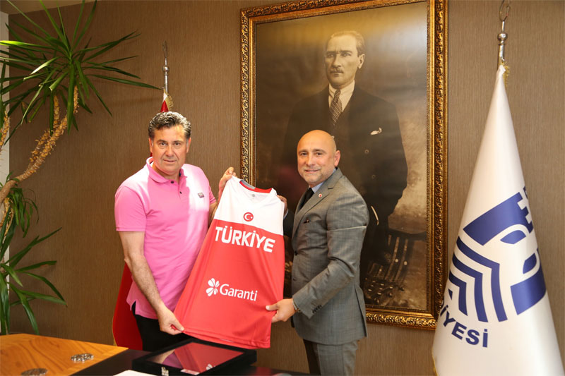 Türkiye Basketbol Federasyonu (TBF) yetkilileri ziyaret 4