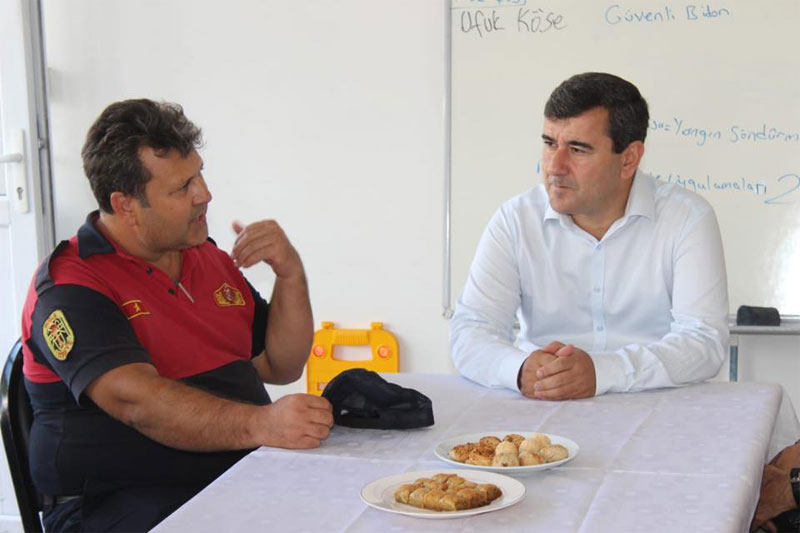 CHP Bodrum'dan İtfaiyeciler Haftası ziyareti 7