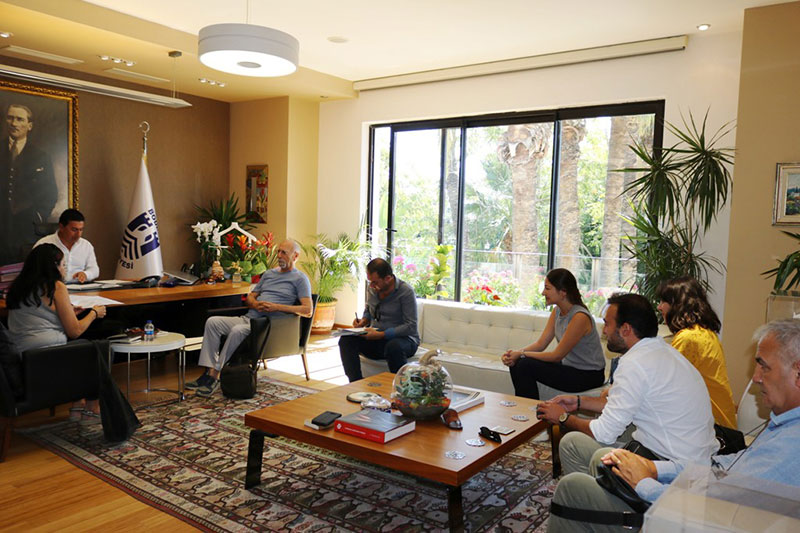 Mimarlar Odası Bodrum Temsilciliği, Bodrum Belediye Başkanı Ahmet Aras ziyaret 2