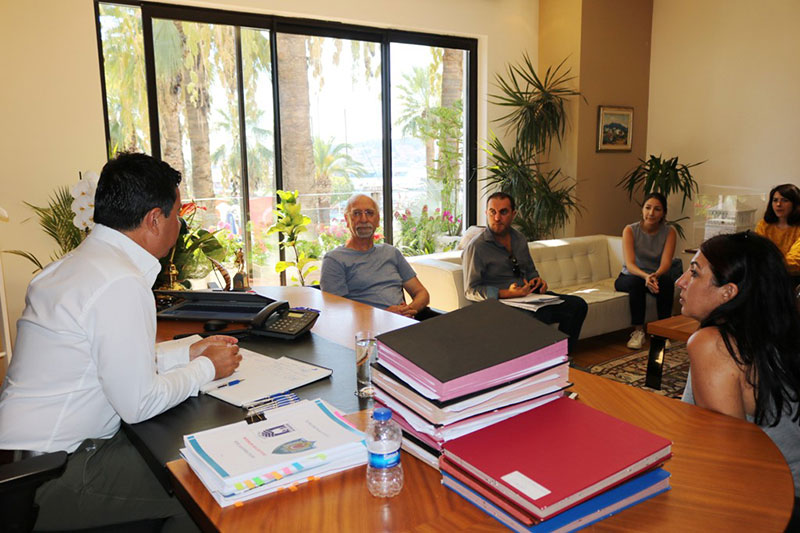 Mimarlar Odası Bodrum Temsilciliği, Bodrum Belediye Başkanı Ahmet Aras ziyaret 4