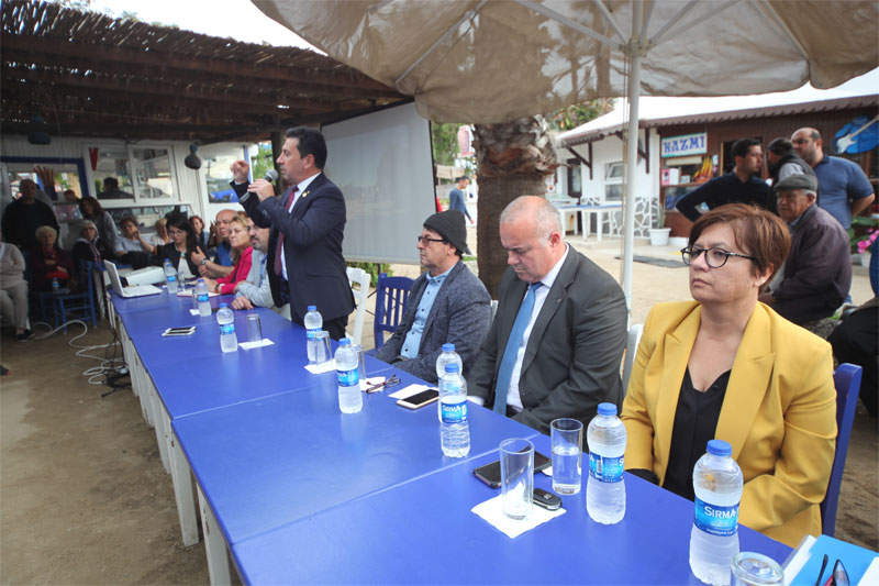 Bodrum Belediye Başkanı Ahmet Aras Gümüşlük buluşması 4