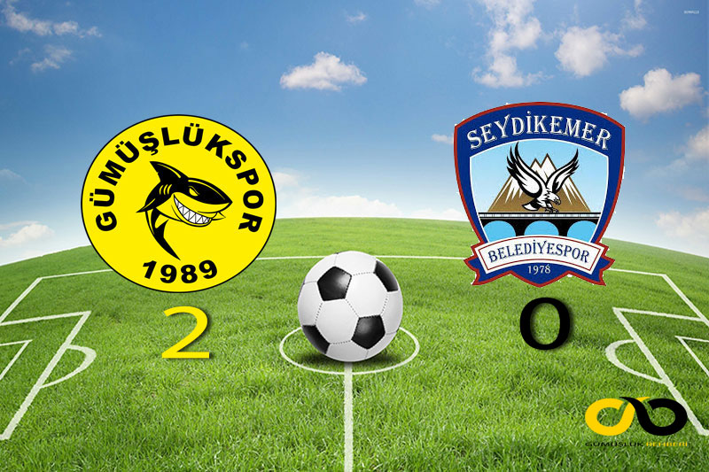 Gümüşlükspor Seydikemer Belediyespor'u 2-0'la geçti