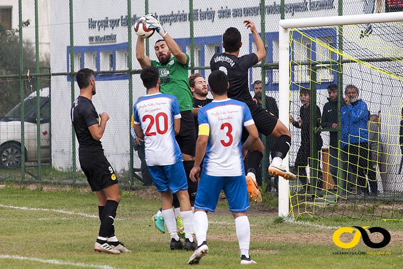 Gümüşlükspor 1 - 0 Muğla Üniversitesispor, kaleci kurtarışı