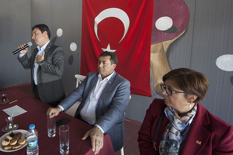 CHP Bodrum Belediye Başkan adayı Ahmet Aras Gümüşlük'te 5
