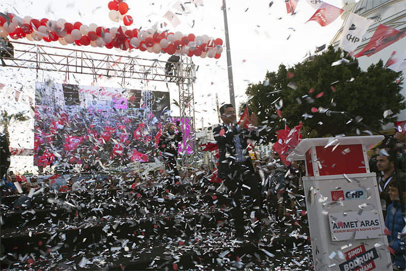 CHP Bodrum Belediye Başkan adayı Ahmet Aras Gümüşlüğe geliyor 2