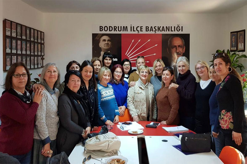CHP Bodrum İlçe Kadın Kolu Olağan Kongresi 2020 8
