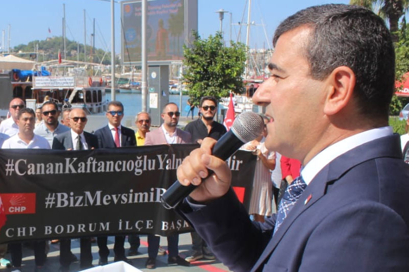 CHP Bodrum İlçe Başkanı Halil Karahan 2