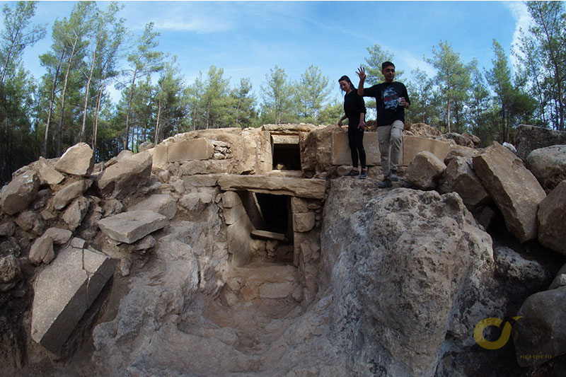 Öğretmenlerden Hyllarima antik kentine ziyaret 8