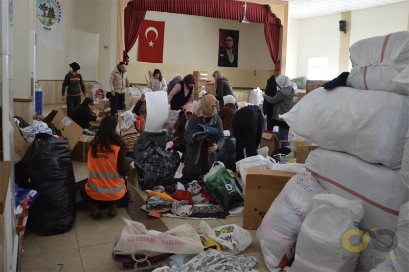 Truckloads of help from Kavaklıdere to the earthquake zone