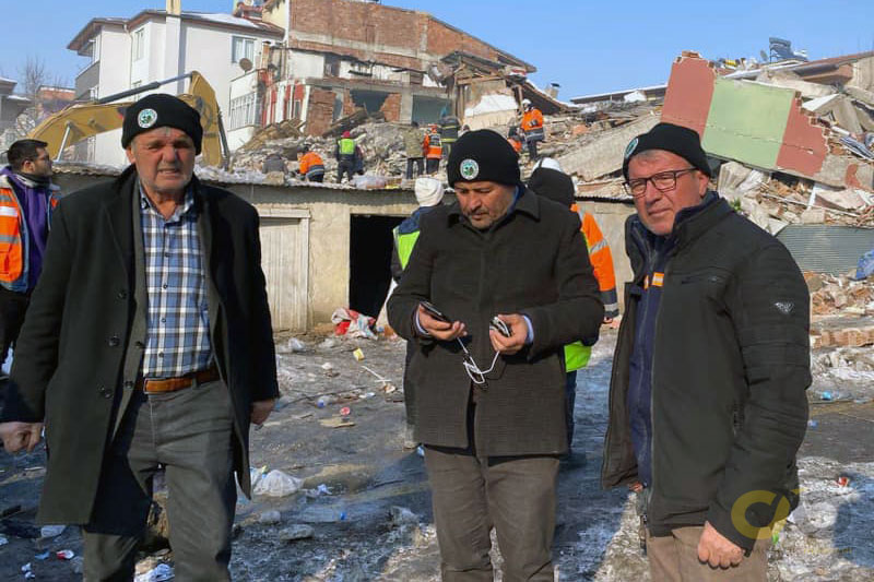 Kavaklıdere Belediye Başkanı Demir bölgede 1