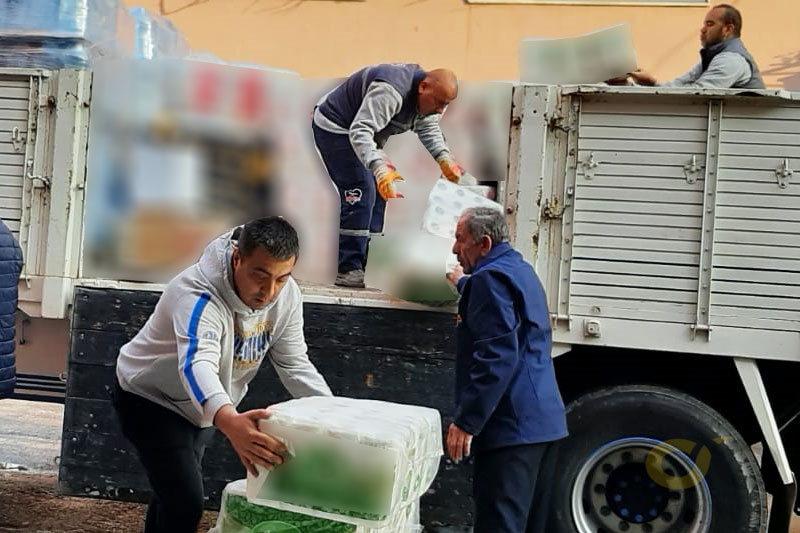 Milas'dan 13. TIR yola çıktı