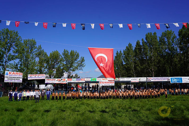 29. Traditional Highland Seki Oil Wrestling was held