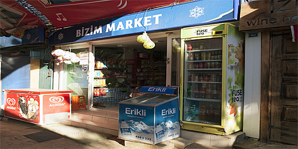 Gümüşlük bakkal; Gümüşlük market; Gümüşlük Bizim market