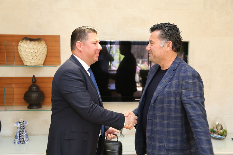 Atletizmciler Başkan Kocadon’u ziyaret etti 4