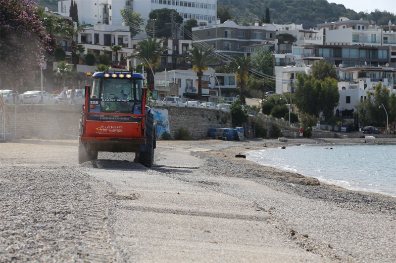 Bodrum sahilleri yaza hazırlanıyor 2