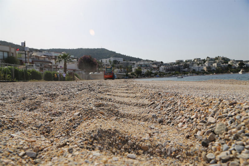 Bodrum sahilleri yaza hazırlanıyor 3