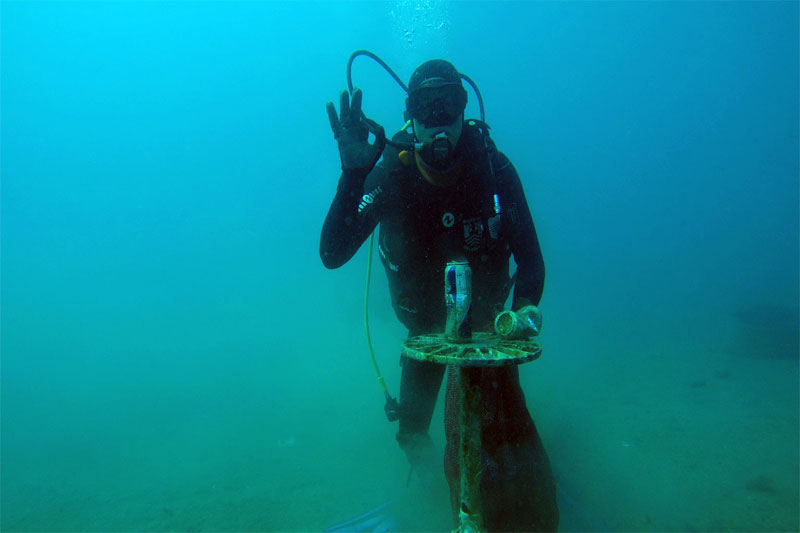 Deniz Dibi Temizliği Türkbükü’nde 2
