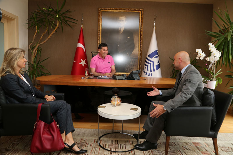 Türkiye Basketbol Federasyonu (TBF) yetkilileri ziyaret 1