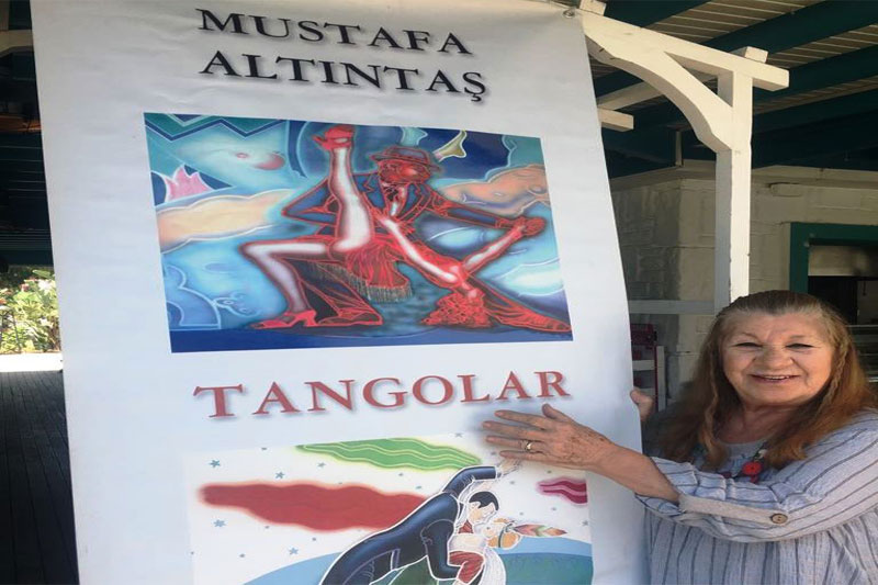 Ünlü sanatçı Ayla Algan’ın Kefi keyfi 3