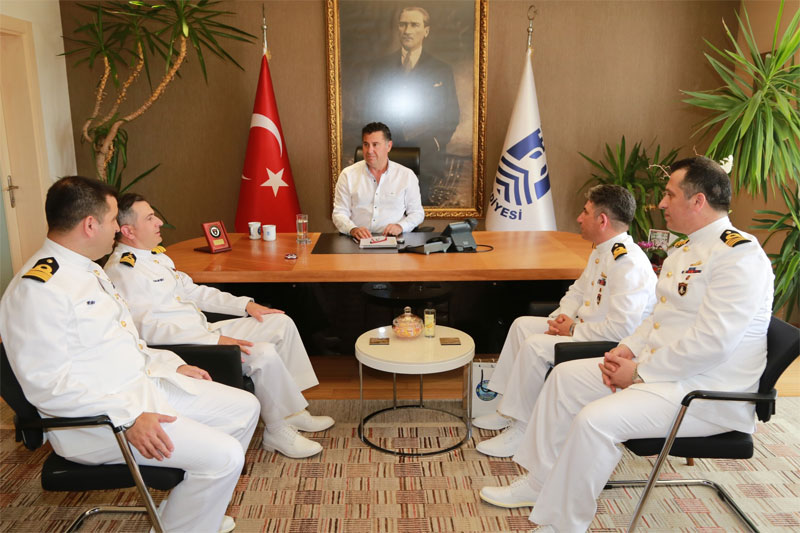 TCG Komutanlarından Başkan Kocadon’a 19 Mayıs ziyareti 2