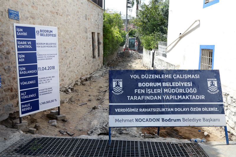 Türkkuyusu Caddesindeki çalışma bitti 2