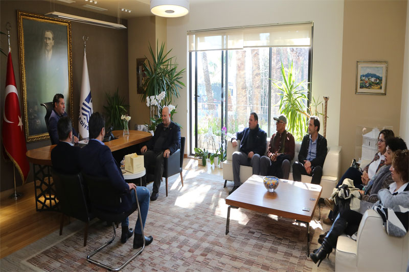 İyi Parti Bodrum ilçe Başkanı’ndan Başkan Kocadon’a ziyaret