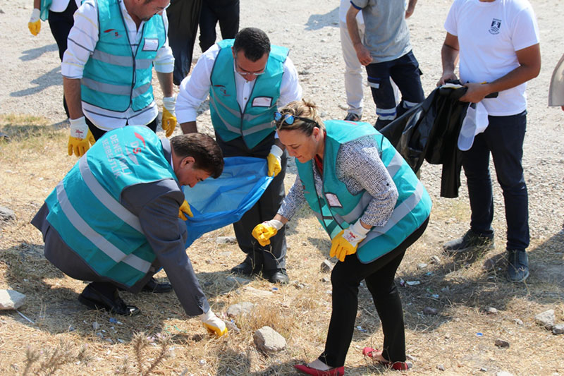 Bir ayda aynı yerde ikinci temizlikte 1 ton çöp 2