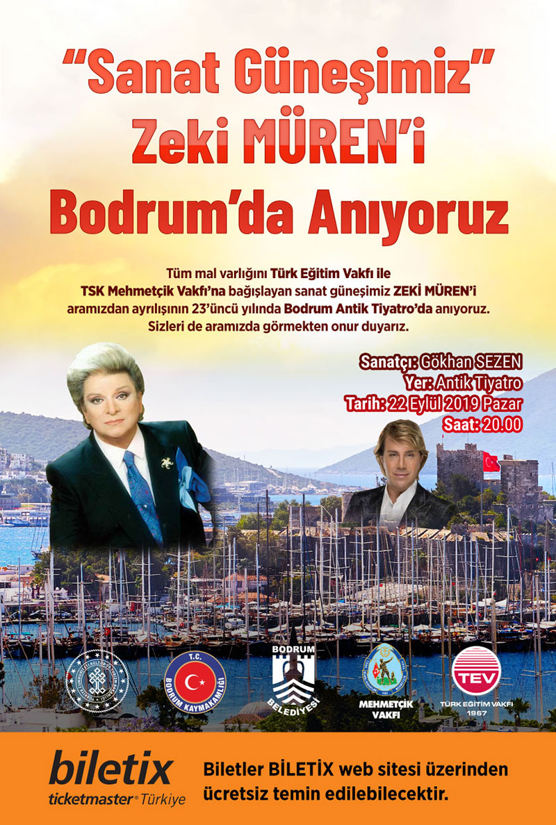 Zeki Müren'i anıyoruz