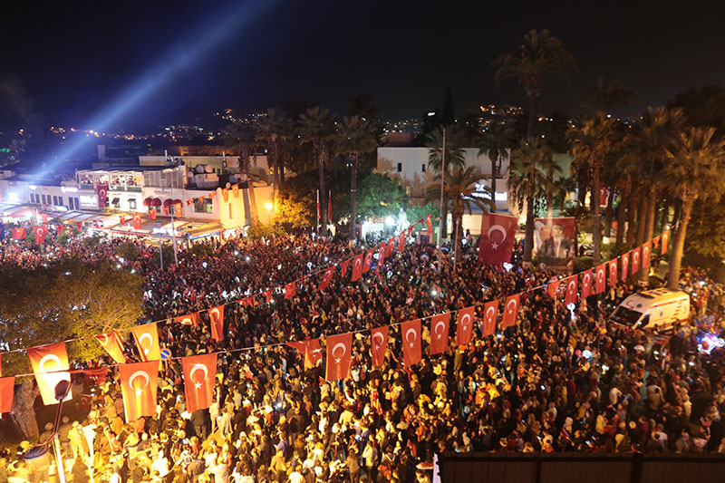 Cumhuriyet Bayramı Bodrum'da da coşkuyla kutlandı 3