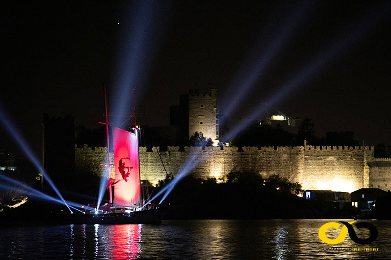 Bodrum'da 19 Mayıs Atatürk'ü Anma Gençlik ve Spor Bayramı, STS Bodrum Okul Gemisi 3