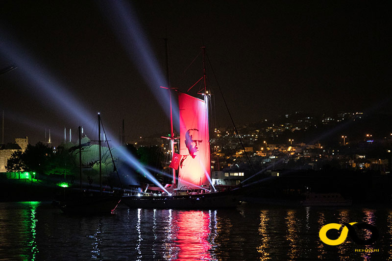 Bodrum'da 19 Mayıs Atatürk'ü Anma Gençlik ve Spor Bayramı, STS Bodrum Okul Gemisi 4