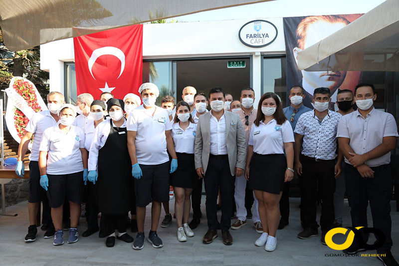 Bodrum Belediyesi Farilya Kafe Gündoğan'da açıldı 4