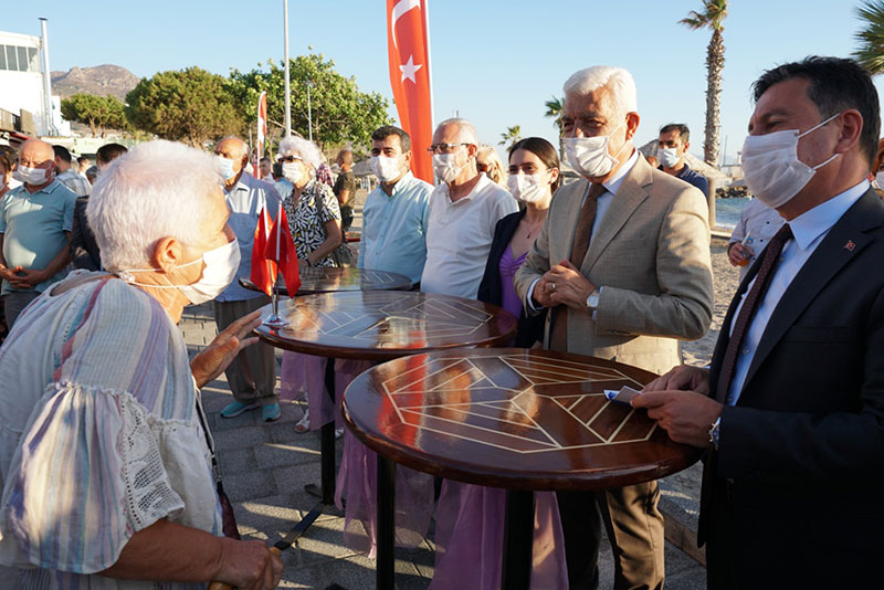 Amiral Cafe & restoran Turgutreis kendi yerinde açıldı 3