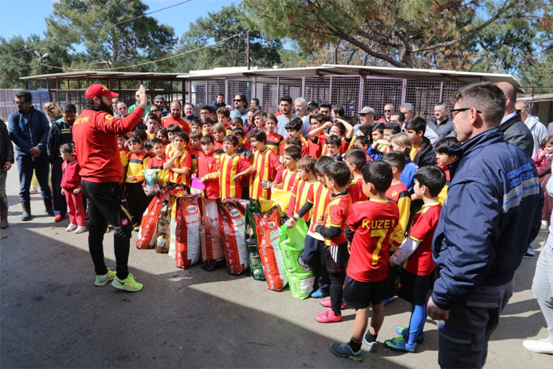 Bodrum, Minik sporculardan barınağa ziyaret 4