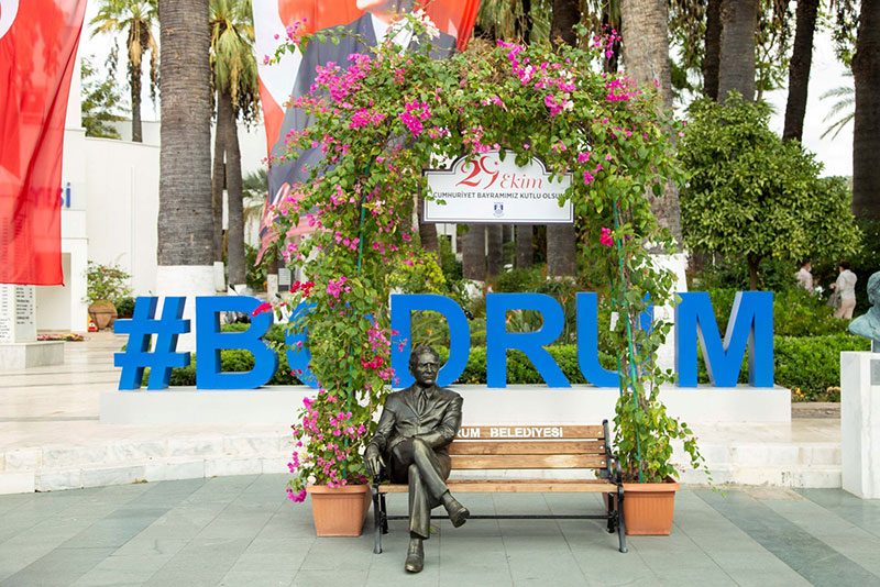 İşte bu güzel; Bodrum'a yakışan heykel 4