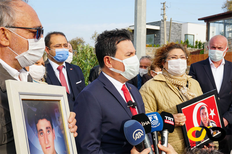 Şehit asker anısına dikilen ağaçları kestiler 1