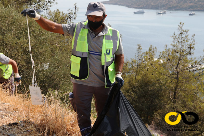 Bodrum Belediyesi çevre temizliği