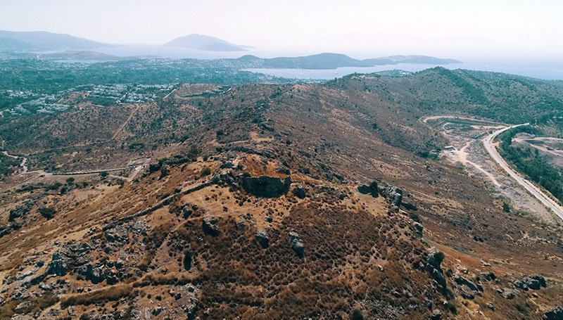 Bodrum, Ortakentte imara açılan arazi, arşiv - Bodrum Belediyesi 2