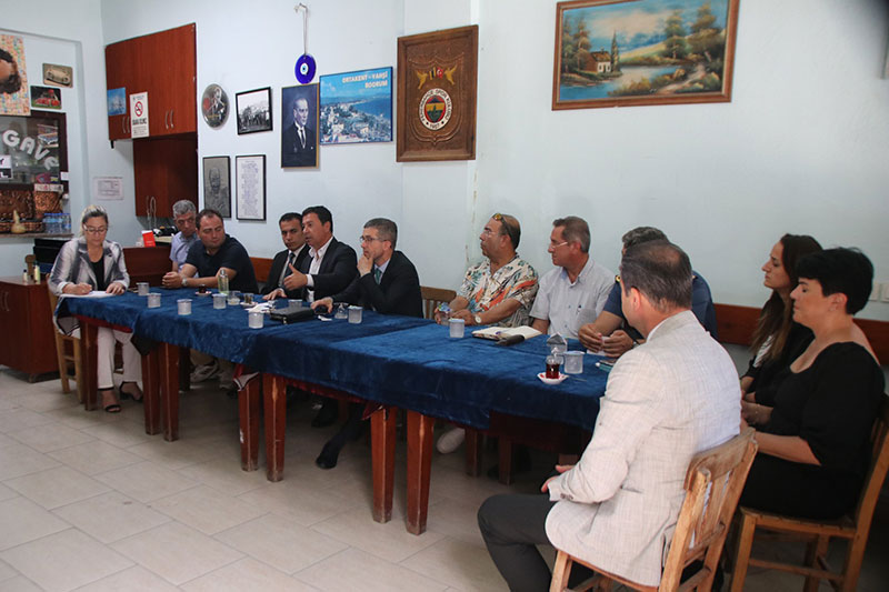 Bodrum Belediye Başkanı Ahmet Aras 3 ayrı mahalle ziyareti