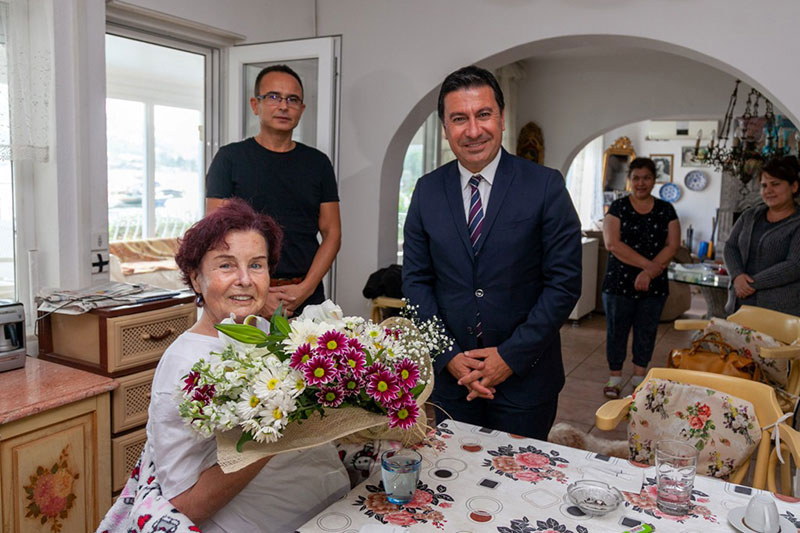 Ahmet Aras, Fatma Girik ziyaret - 2019, arşiv - GHA
