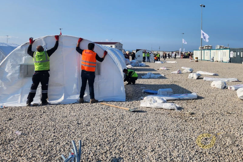 Bodrum Belediyesi'nce kurulan "Hatay Arsuz Dostluk Kenti" 3