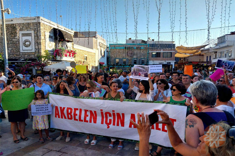 Bodrum'da Akbelen ormanları eylemi, 02 Ağustos 2023 - 48 Haber Ajansı 2