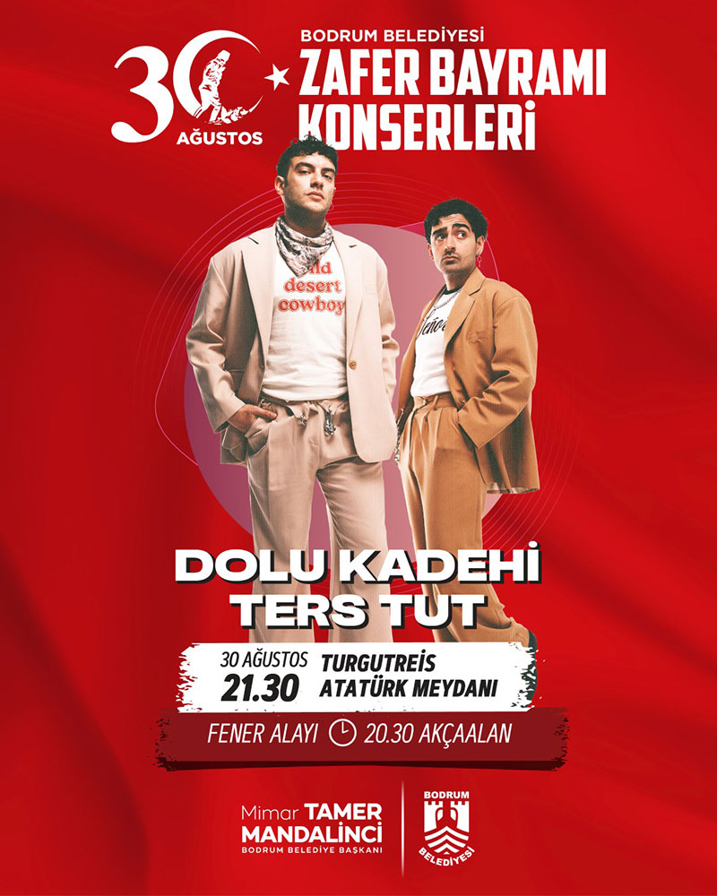 30 Ağustos Zafer Bayramı, Turgutreis kurlamaları, 2025