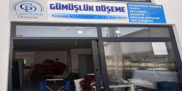 Gümüşlük döşemeci; gümüşlük tenteci; gümüşlük şezlongcu