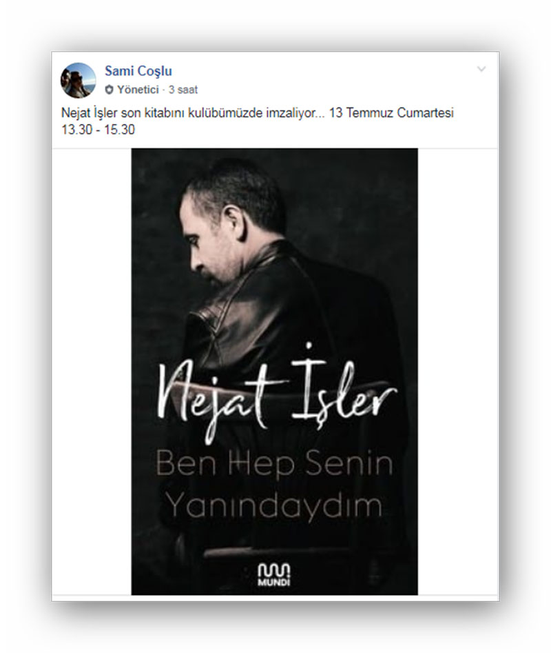 Nejat İşler kitap imza günü 3
