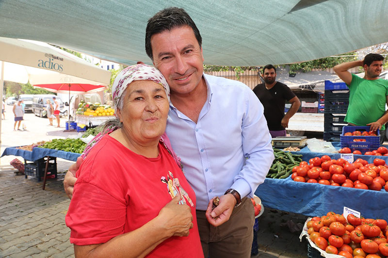 Ahmet Aras'dan Gümüşlüğe yeni pazar yeri sözü 3